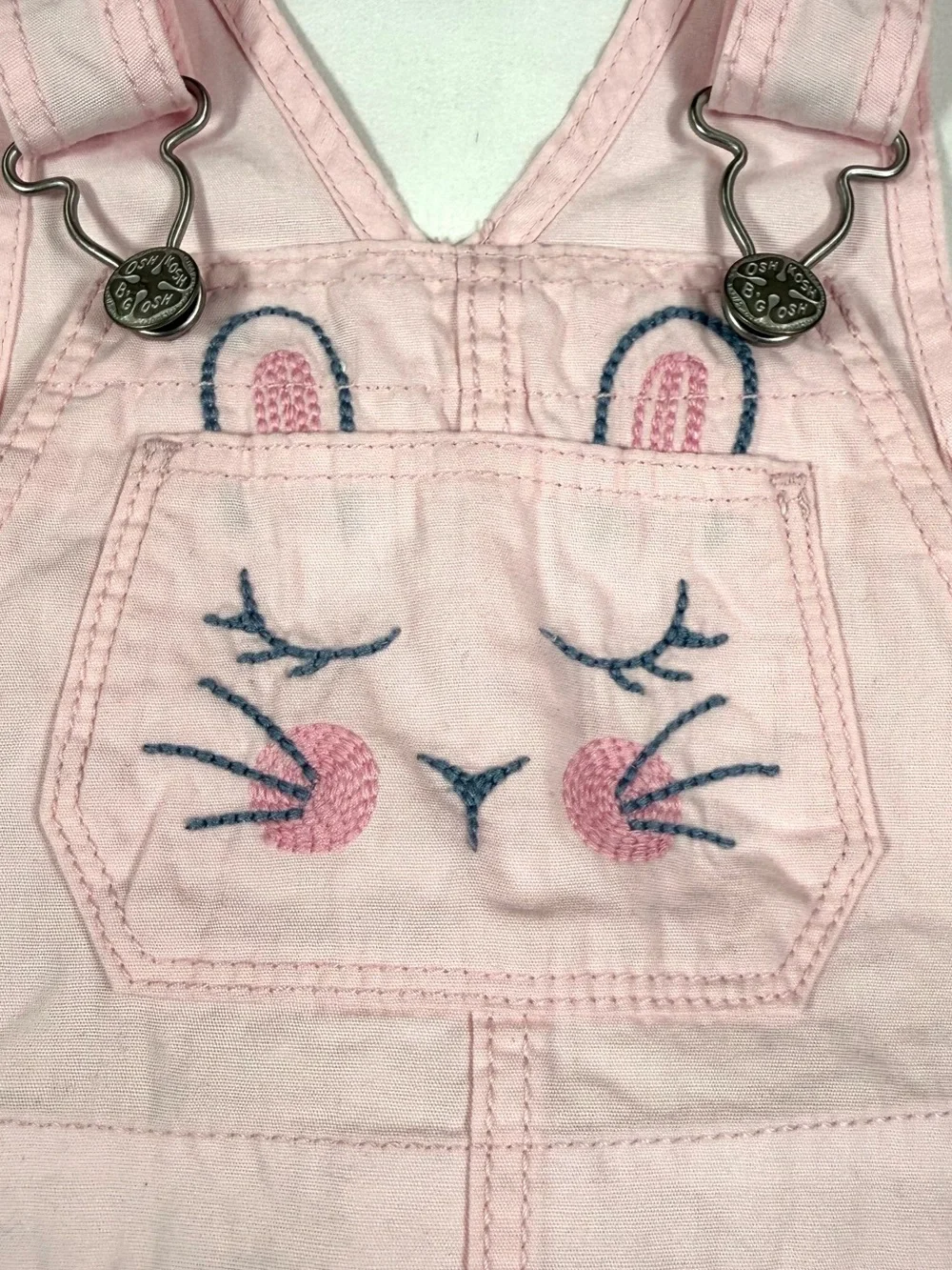 OSHKOSH Girls‎ Bunny Tail Tulle Jumper Dress 2T Easter Cottagecore Balletcore